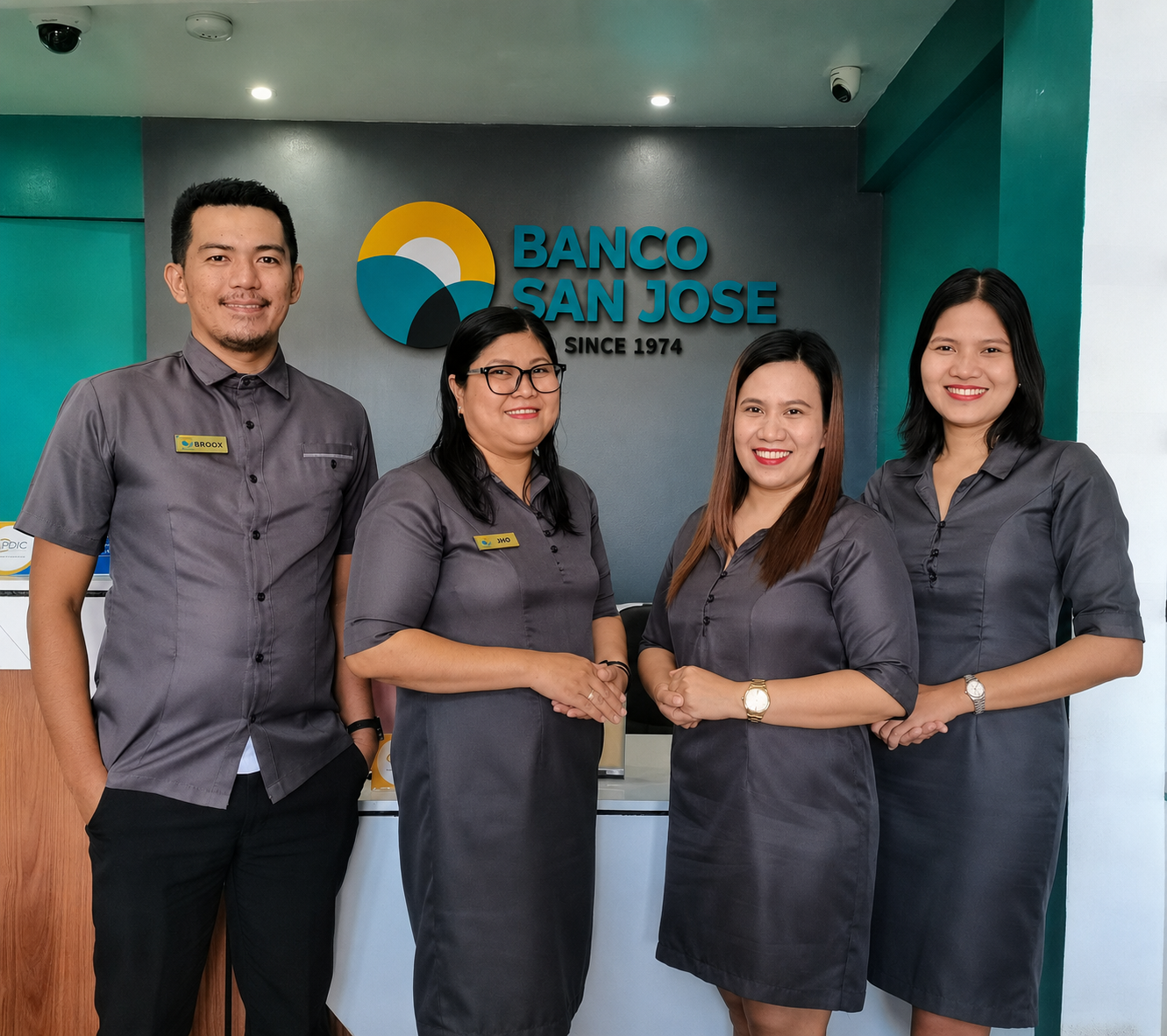 Banco San Jose Head Office team members